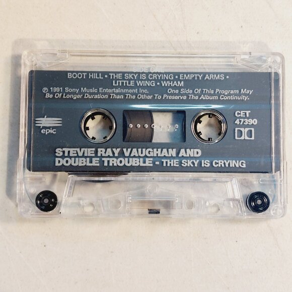 Stevie Ray Vaughan and Double Trouble - The Sky Is Crying (cassette tape, 1991) - Picture 2 of 3